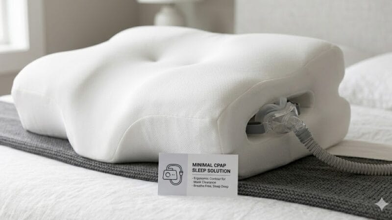 Best CPAP Pillows in 2026: Sleep Comfortably With Your Mask, Reduce Leaks, and Wake Up Rested