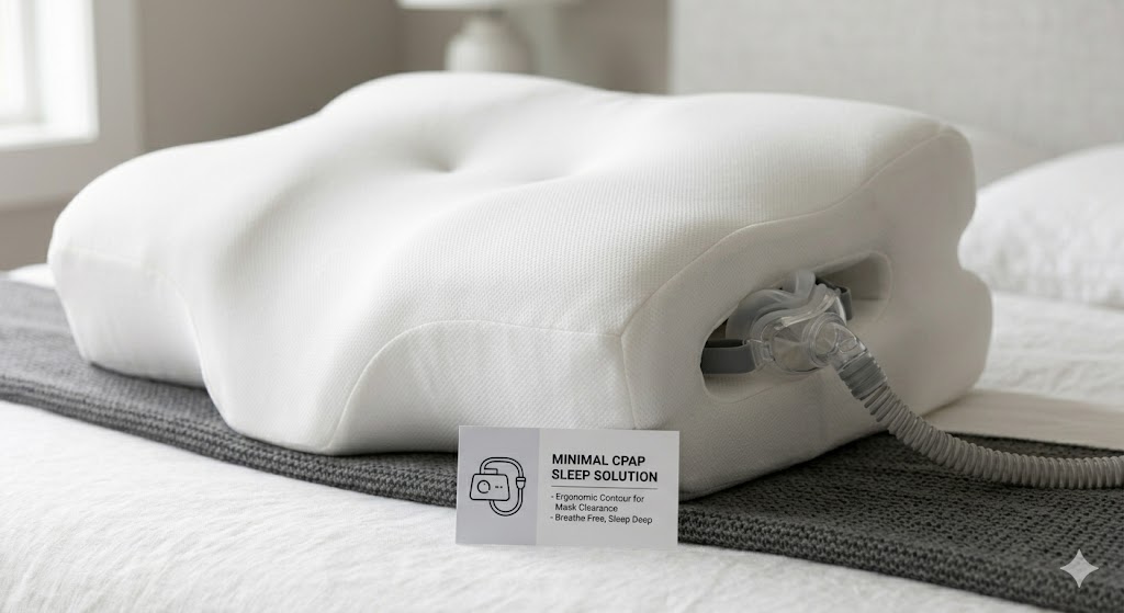 Best CPAP Pillows in 2026: Sleep Comfortably With Your Mask, Reduce Leaks, and Wake Up Rested