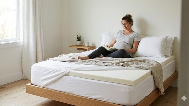 Best Mattress Toppers for Pregnancy in 2026: 5 Top-Rated Picks for Hip Pain, Back Support, and Better Sleep Through Every Trimester