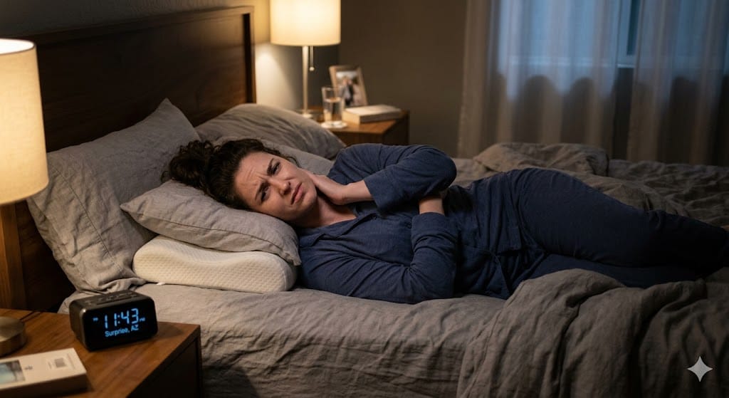 How to Sleep With Neck Pain in 2026: A Complete Guide to Positions, Pillows, and Strategies That Actually Reduce Morning Stiffness