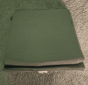wedge pillow facing on floor