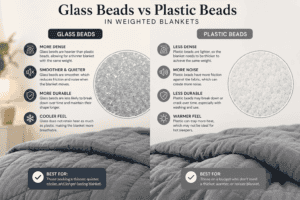 glass beads or plastic beads comparison