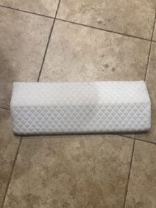 horizontal bolster pillow