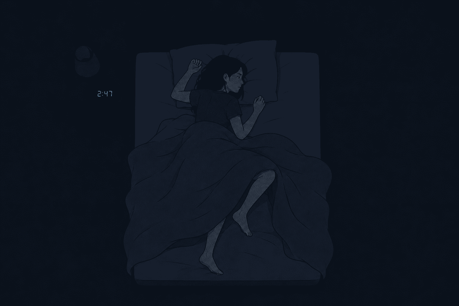 How to Stop Tossing and Turning at Night