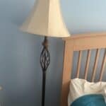 a bedroom floor lamp