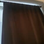 a blackout curtain in bedroom for home