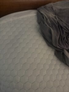 a cooling blanket and mattress topper