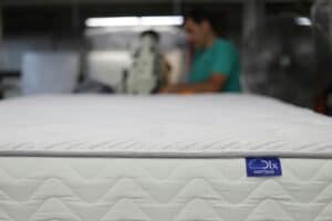 mattress in warehouse