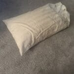 a nap pillow upclose
