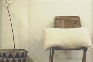 an old pillow taking up space