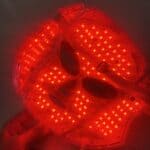 a red light in bedroom