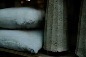replacing pillows in home