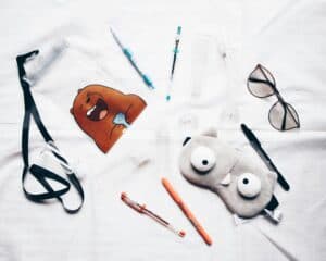 a sleep mask display