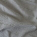 new sheets being softened