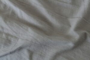 new sheets being softened