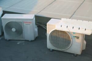 an air conditioner for cooling