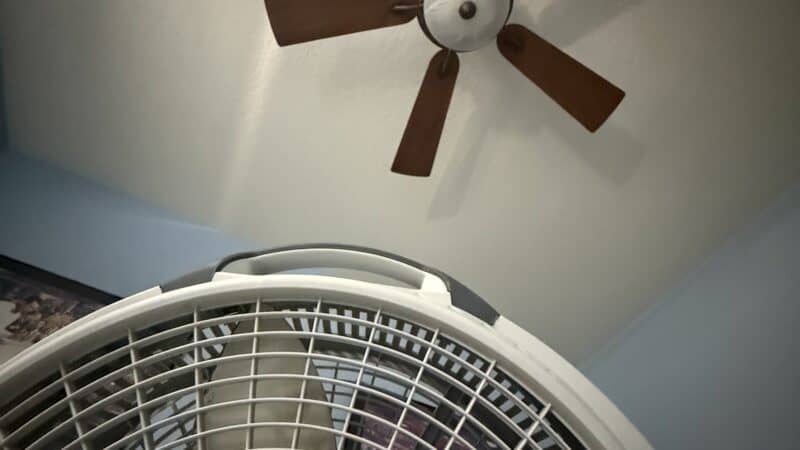 Ceiling Fan vs Floor Fan for Sleeping in 2026: Which One Actually Cools You