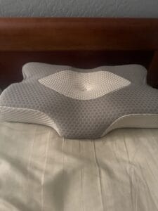 a cervical pillow adjustment