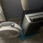 a cooling bedroom setup for hot summer