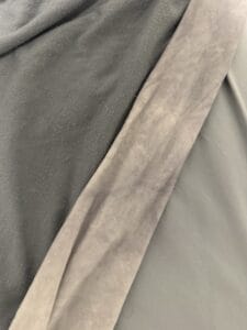 a cooling blanket on bed