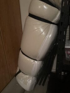 mattress straps for sealed bag