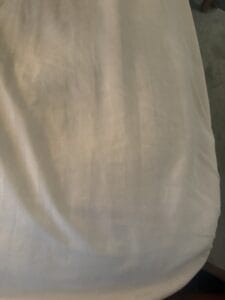 satin sheets on bed for bedding