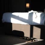 sturdy bed support in bedroom