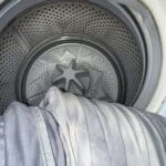 a cooling blanket going in the washing machine