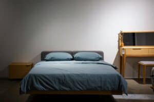 bedroom sleep setup mattress bedding
