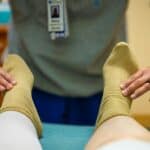 leg tension compression socks