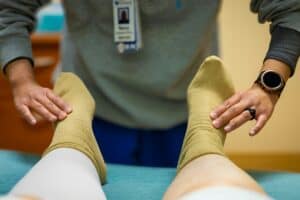 leg tension compression socks