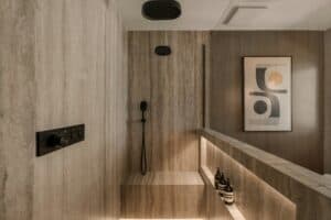 a high quality modern shower